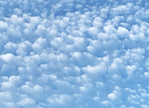 ひつじ雲： sheep cloud
