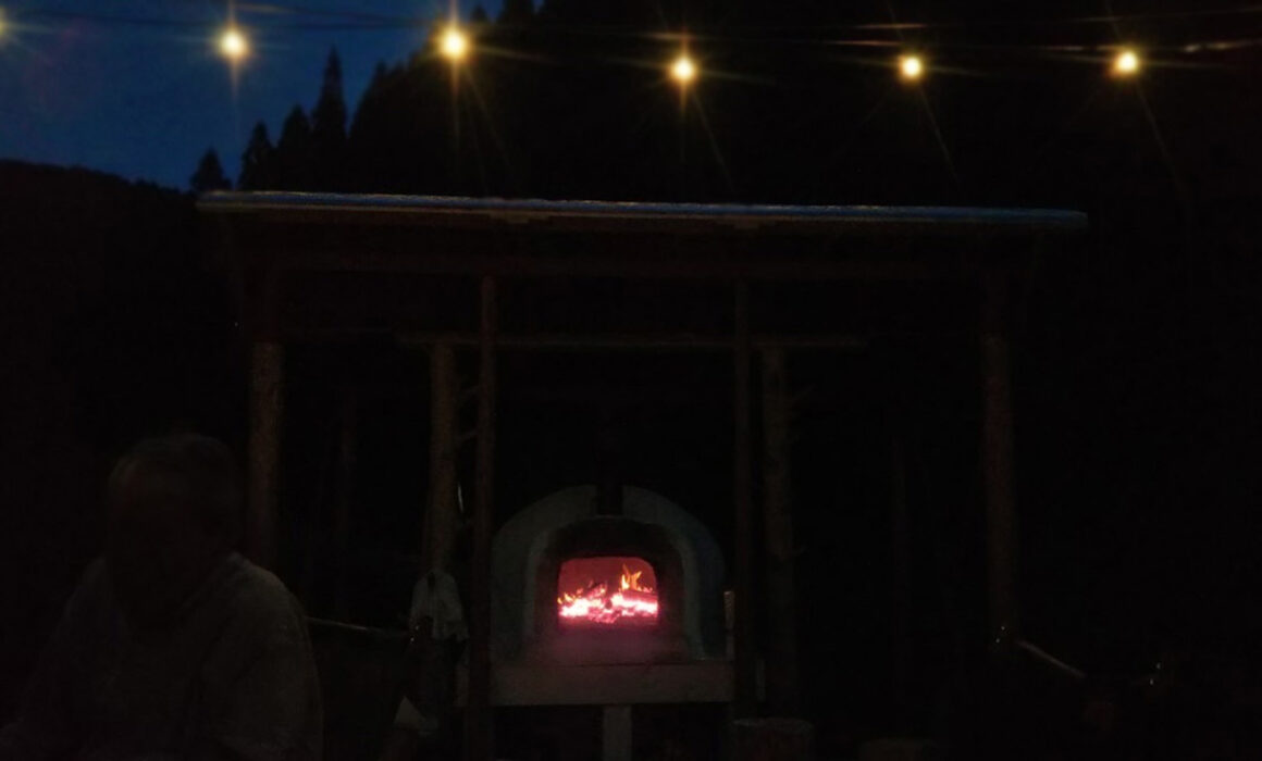 in the evening