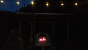 in the evening